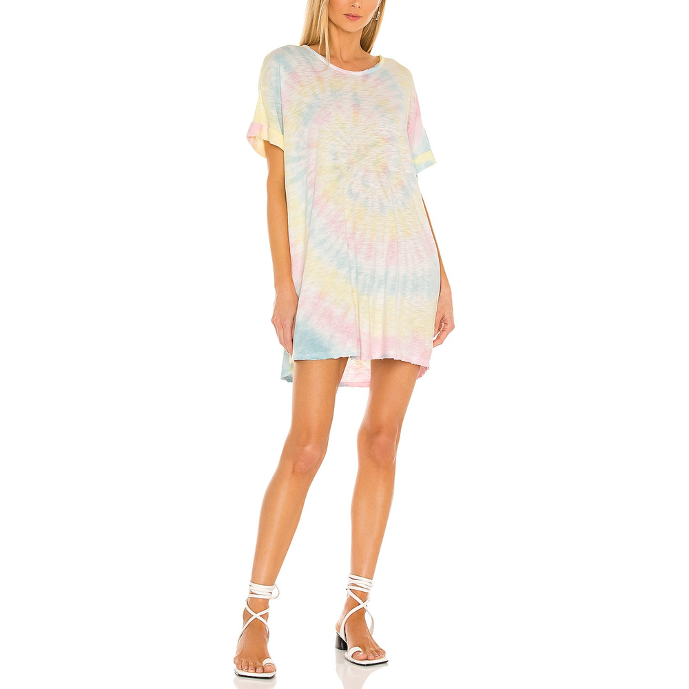 Show Me Your Mumu 'Dylan' White T-Shirt Dress Size M
